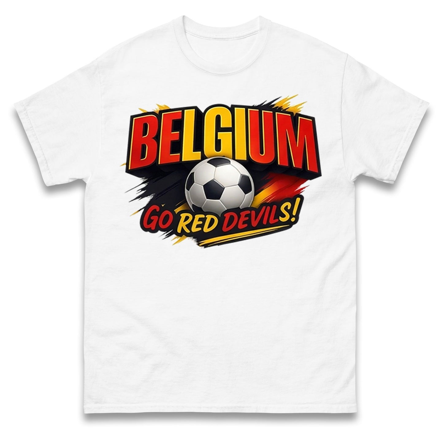 Belgium Retro Football T Shirt