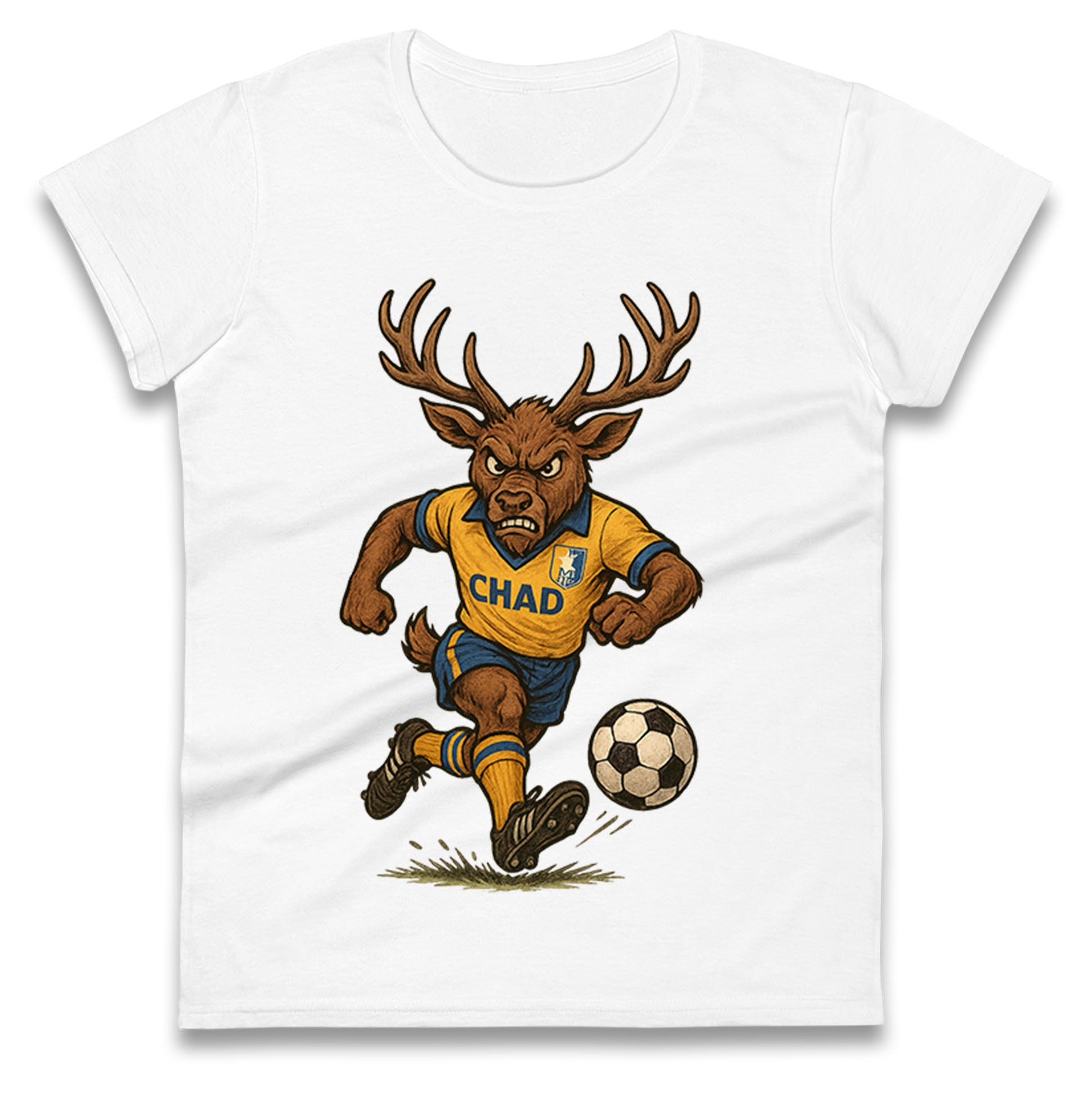 Vintage Mansfield Town Ladies T Shirt