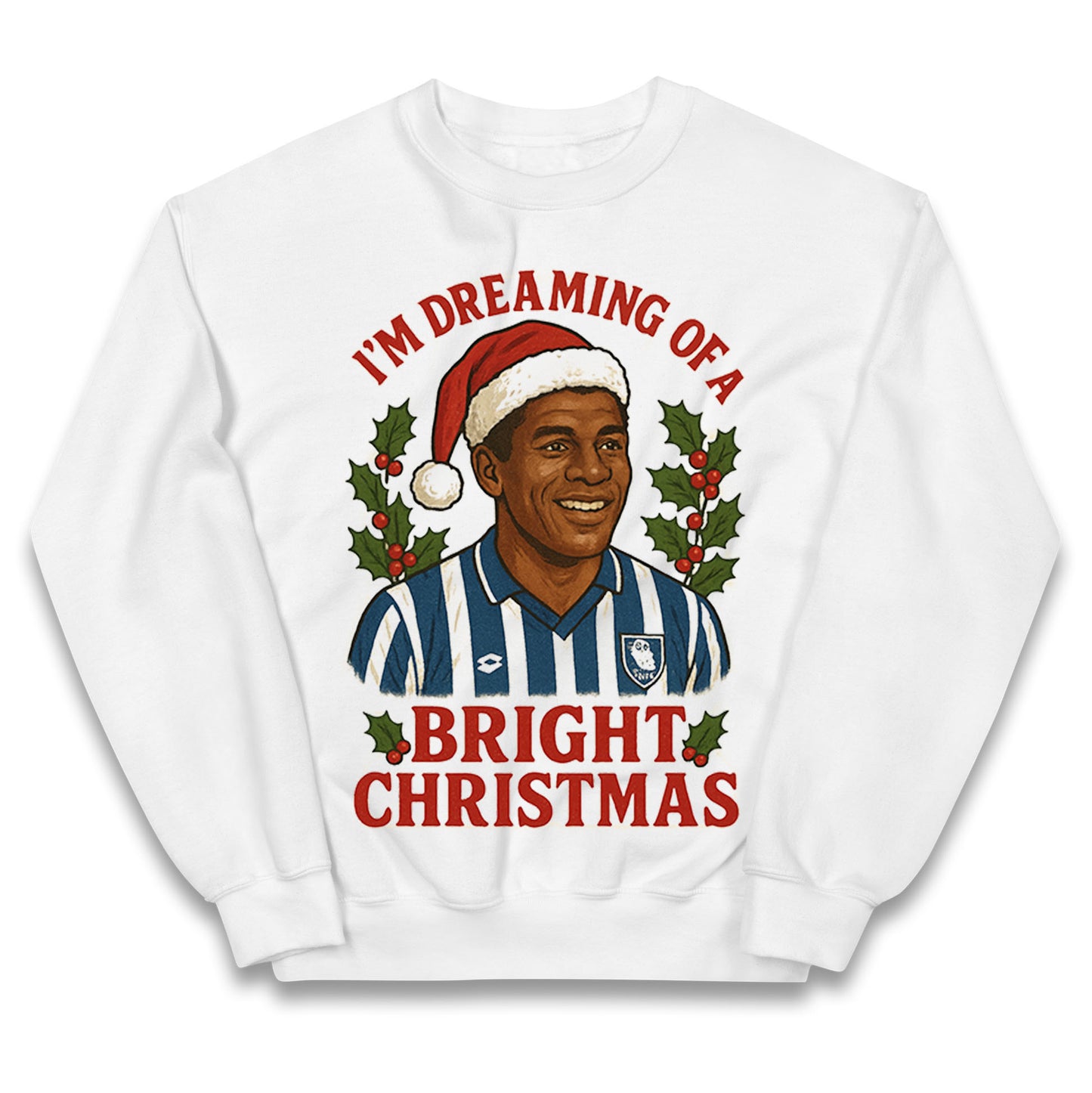 Sheff Wed Christmas Kids Jumper