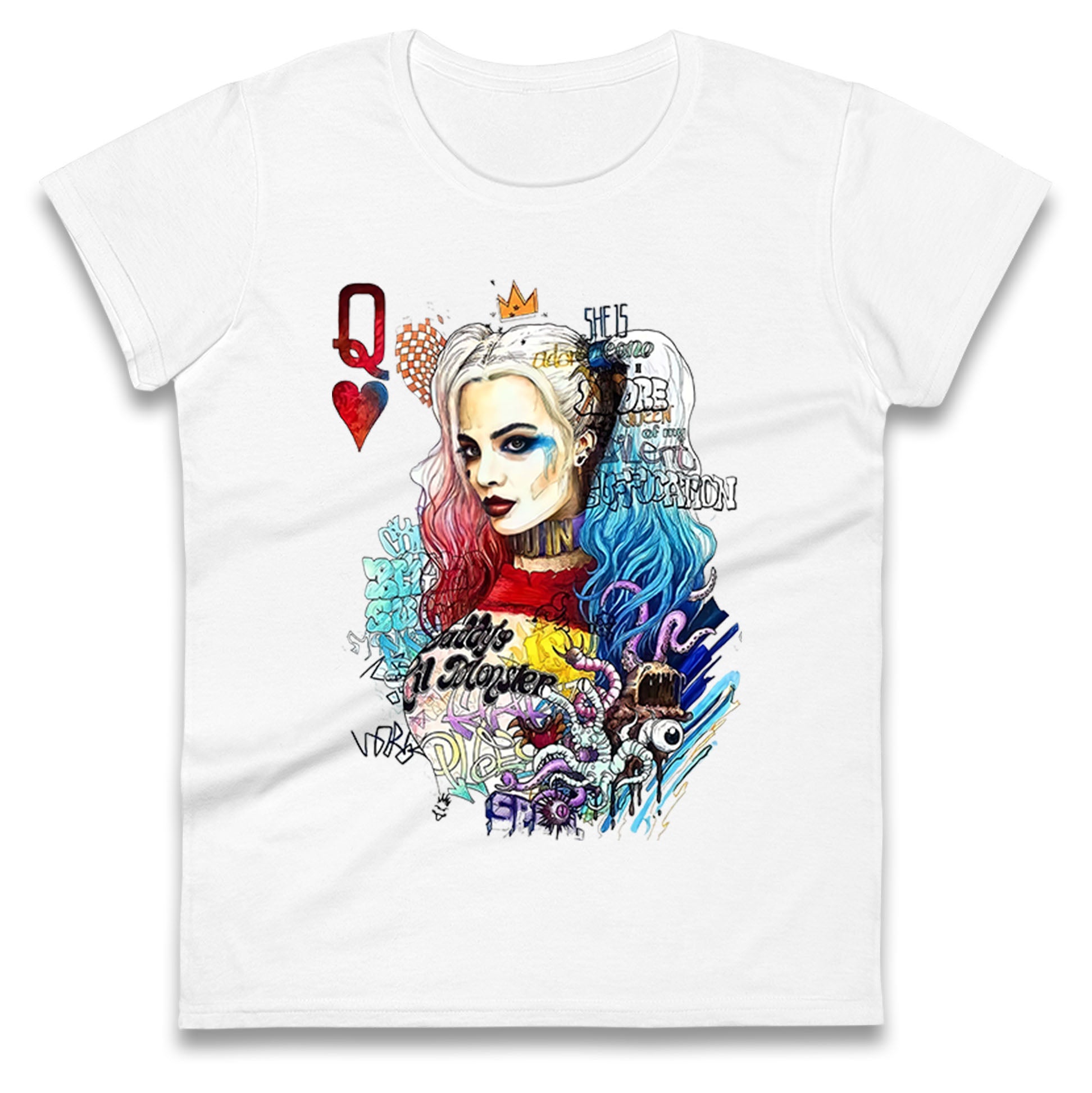 Harley Quinn Ladies T Shirt