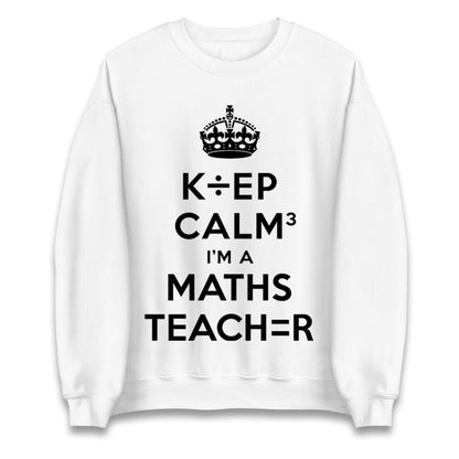 Keep Calm I’m A Maths Teacher Jumper