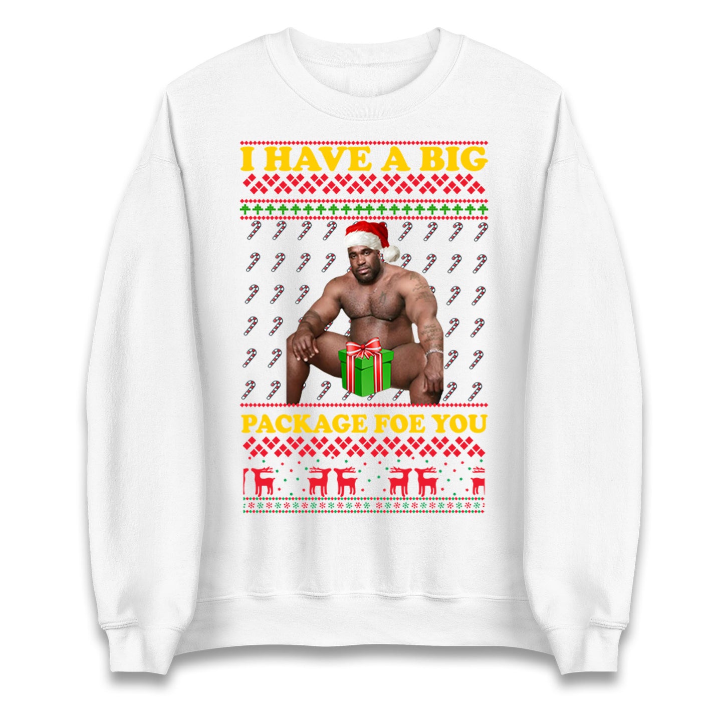 barry wood christmas sweatshirt
