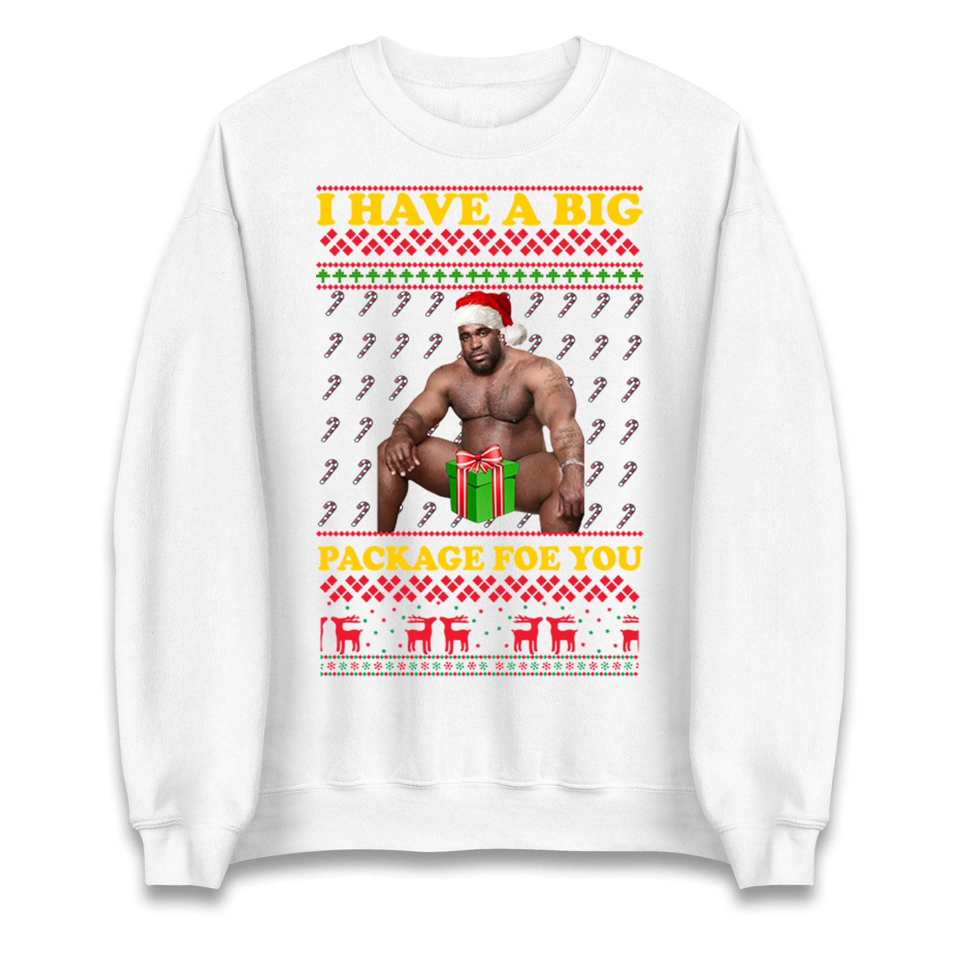 barry wood christmas sweatshirt