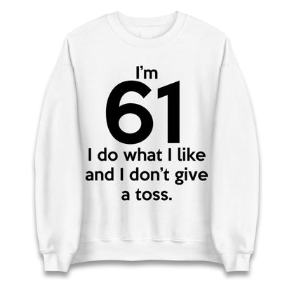 61th Birthday Jumper 