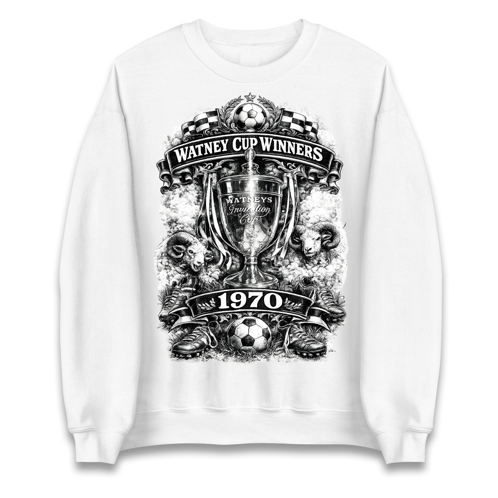 Retro Derby Watney Cup Winners 1970 Jumper