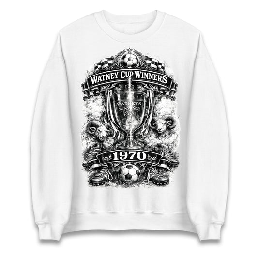 Retro Derby Watney Cup Winners 1970 Jumper