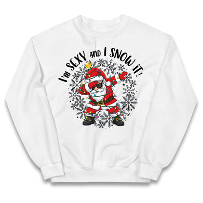 I Snow It Christmas Kids Jumper