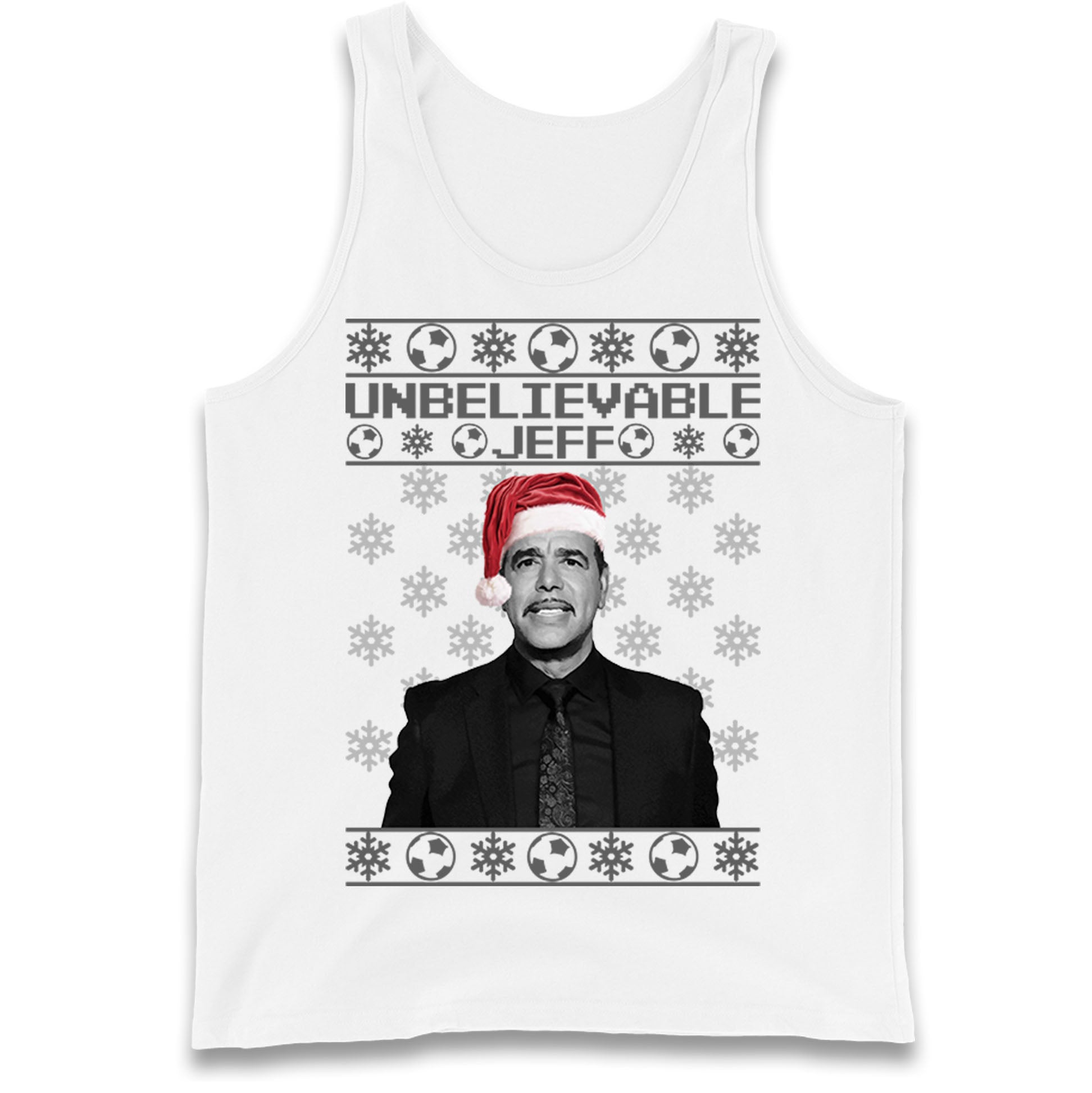 chris kamara christmas tank top