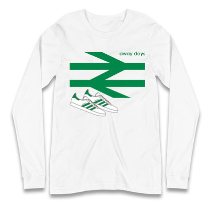 Away Days Celtic Football Club Supporter Long Sleeve T Shirt