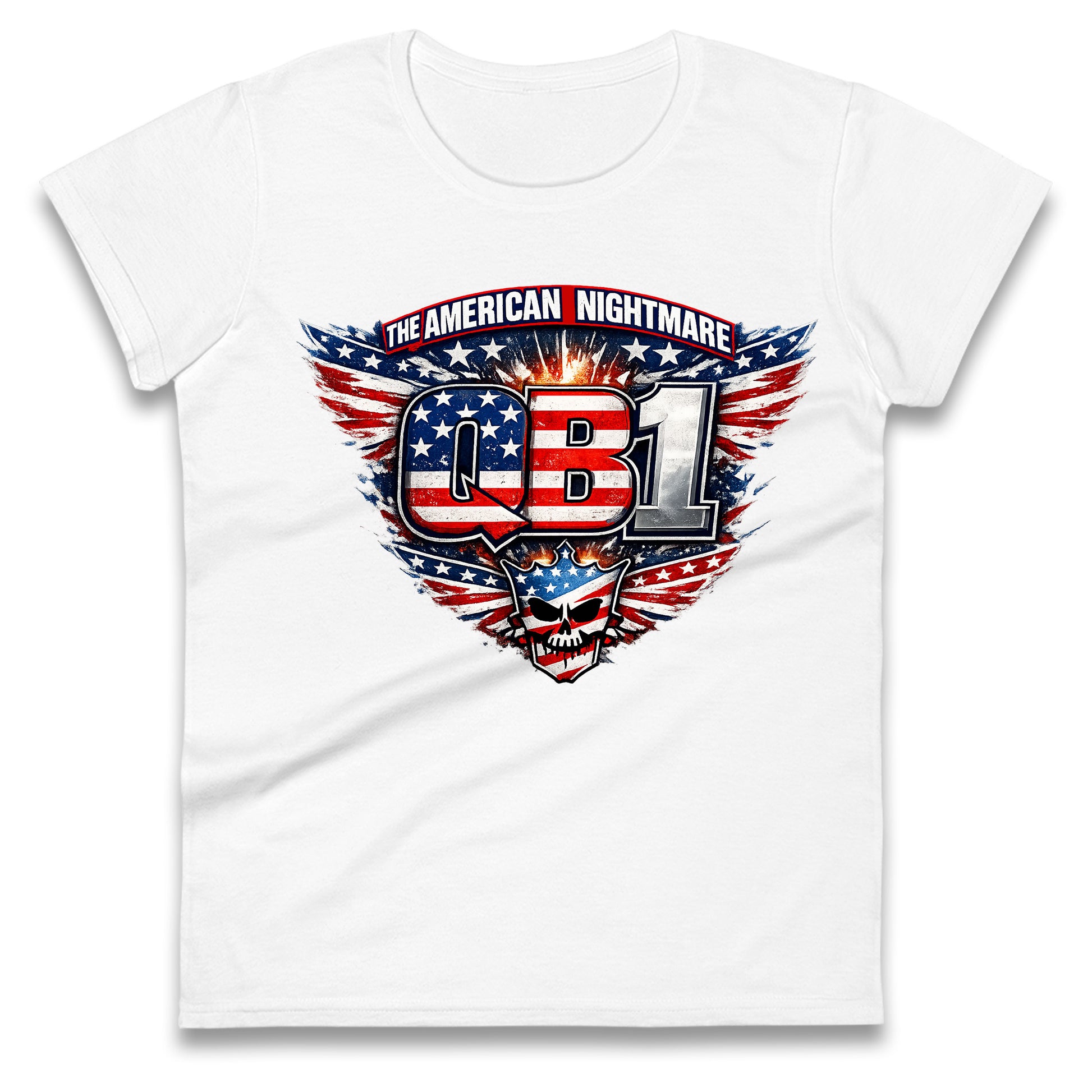 The American Nightmare Cody Rhodes QB1 Ladies T Shirt