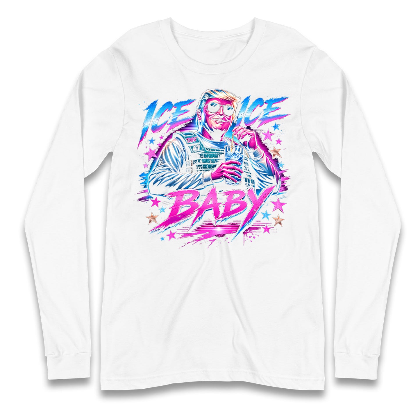 Donald Trump Ice Ice Baby Longsleeve T Shirt