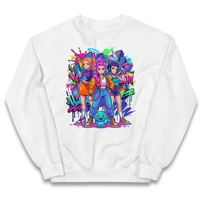 Demon Hunters Kids Jumper