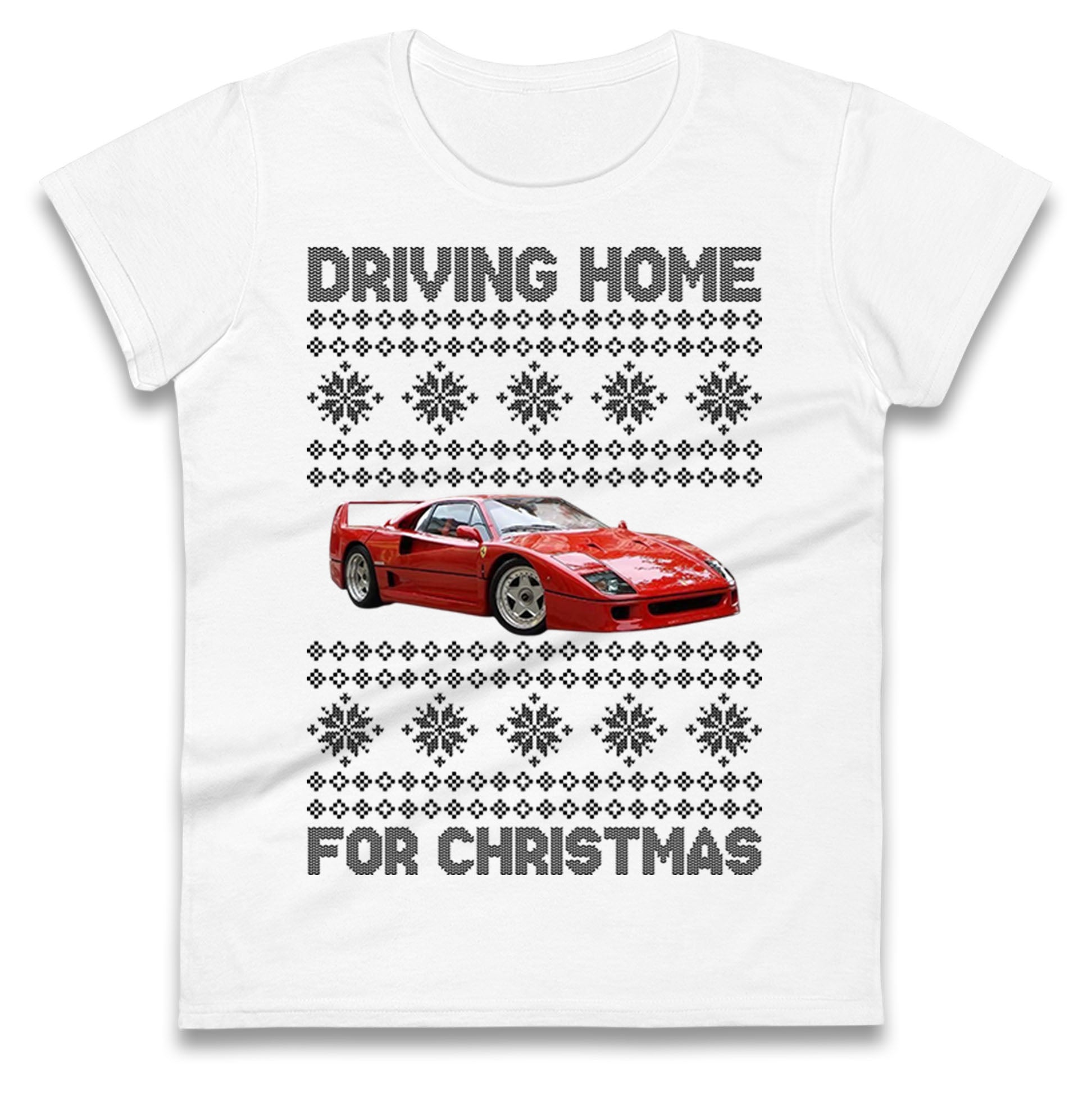 Formula 1 Christmas Ladies T Shirt