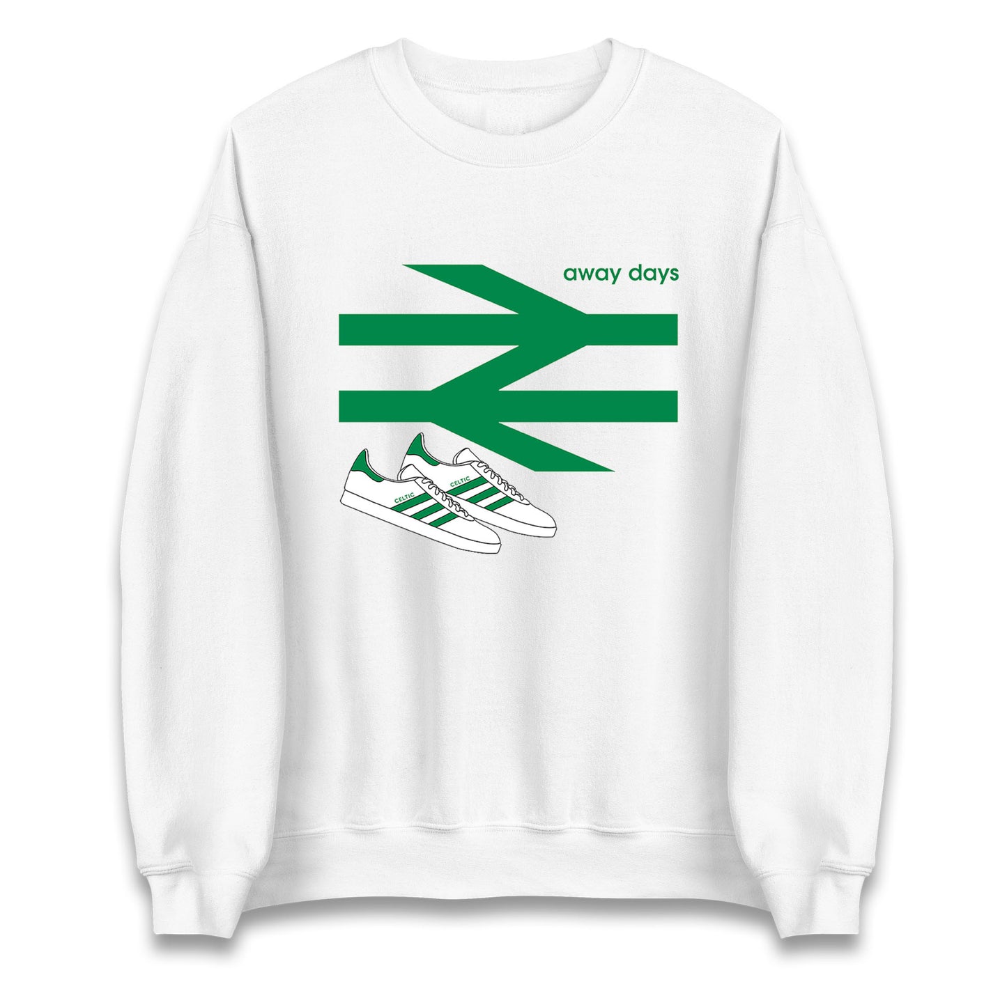 Away Days Celtic Football Club Supporter Unisex Sweatshirt