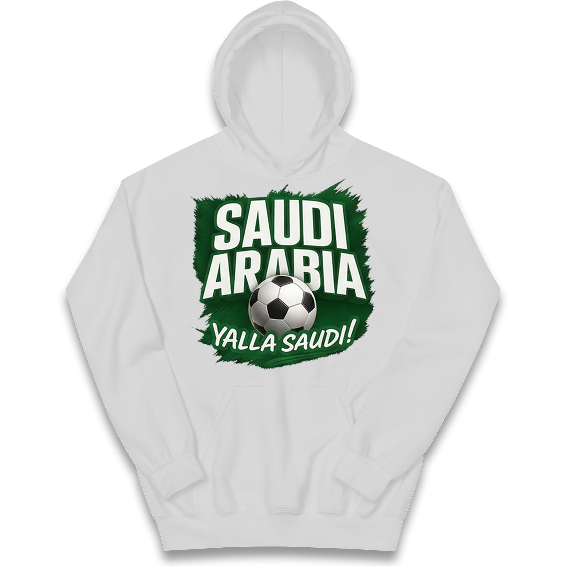 Saudi Arabia Retro World Cup Kids Hoodie