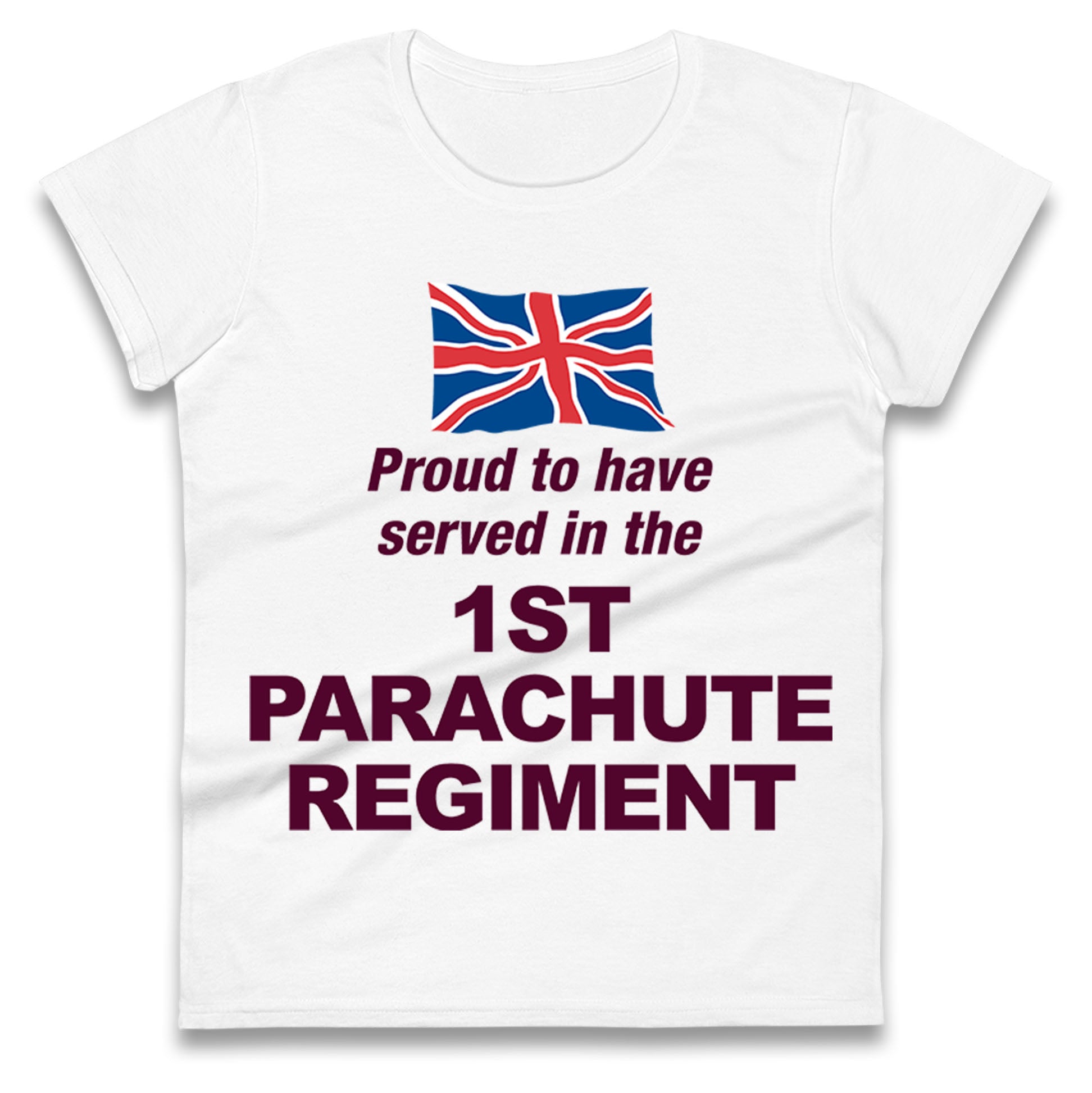 1st Battalion Parachute Regiment Ladies T Shirt 