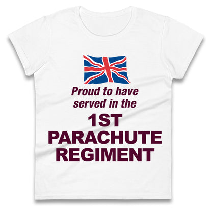 1st Battalion Parachute Regiment Ladies T Shirt 