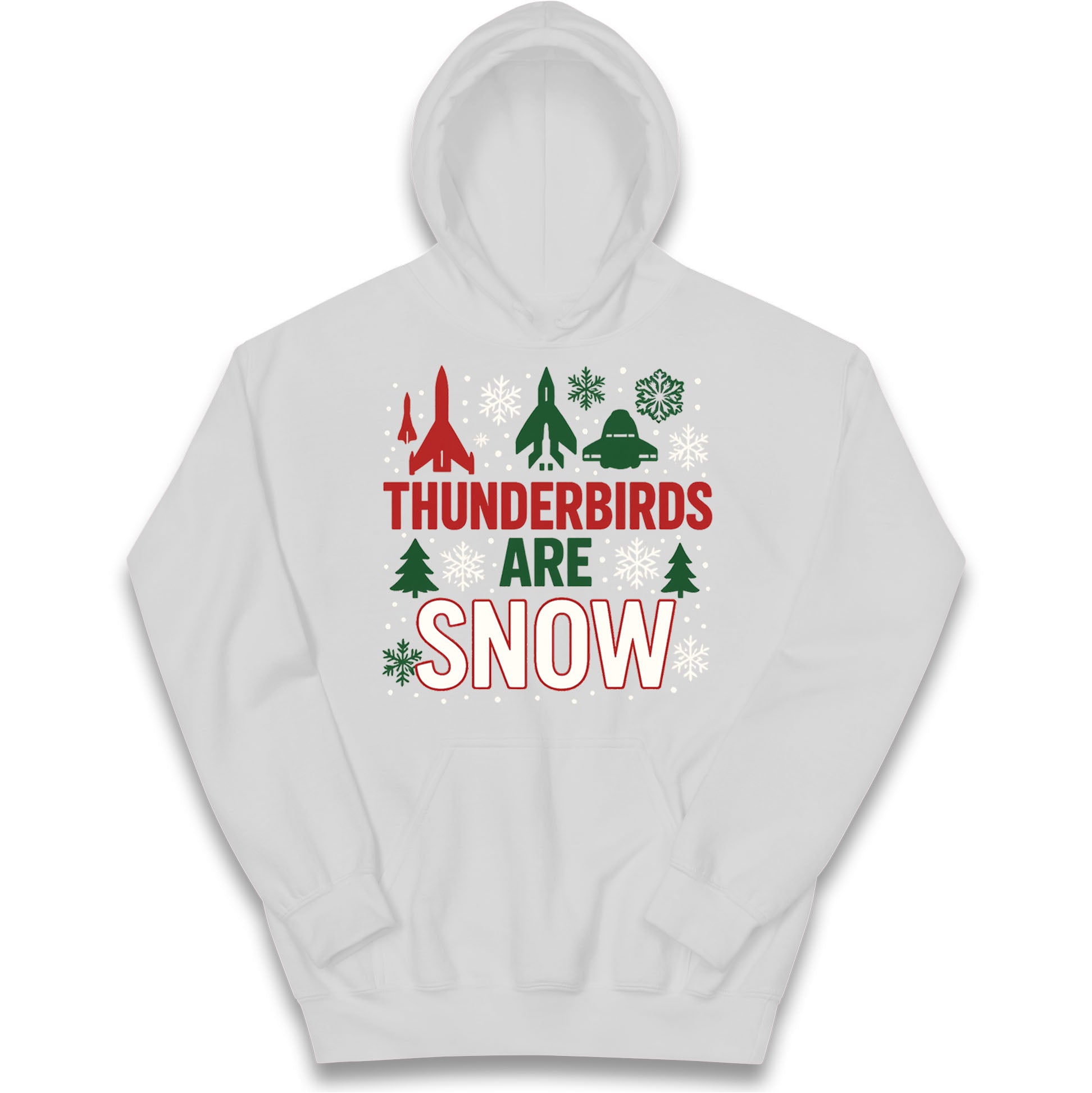 Thunderbirds Christmas Kids Hoodie