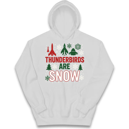 Thunderbirds Christmas Kids Hoodie