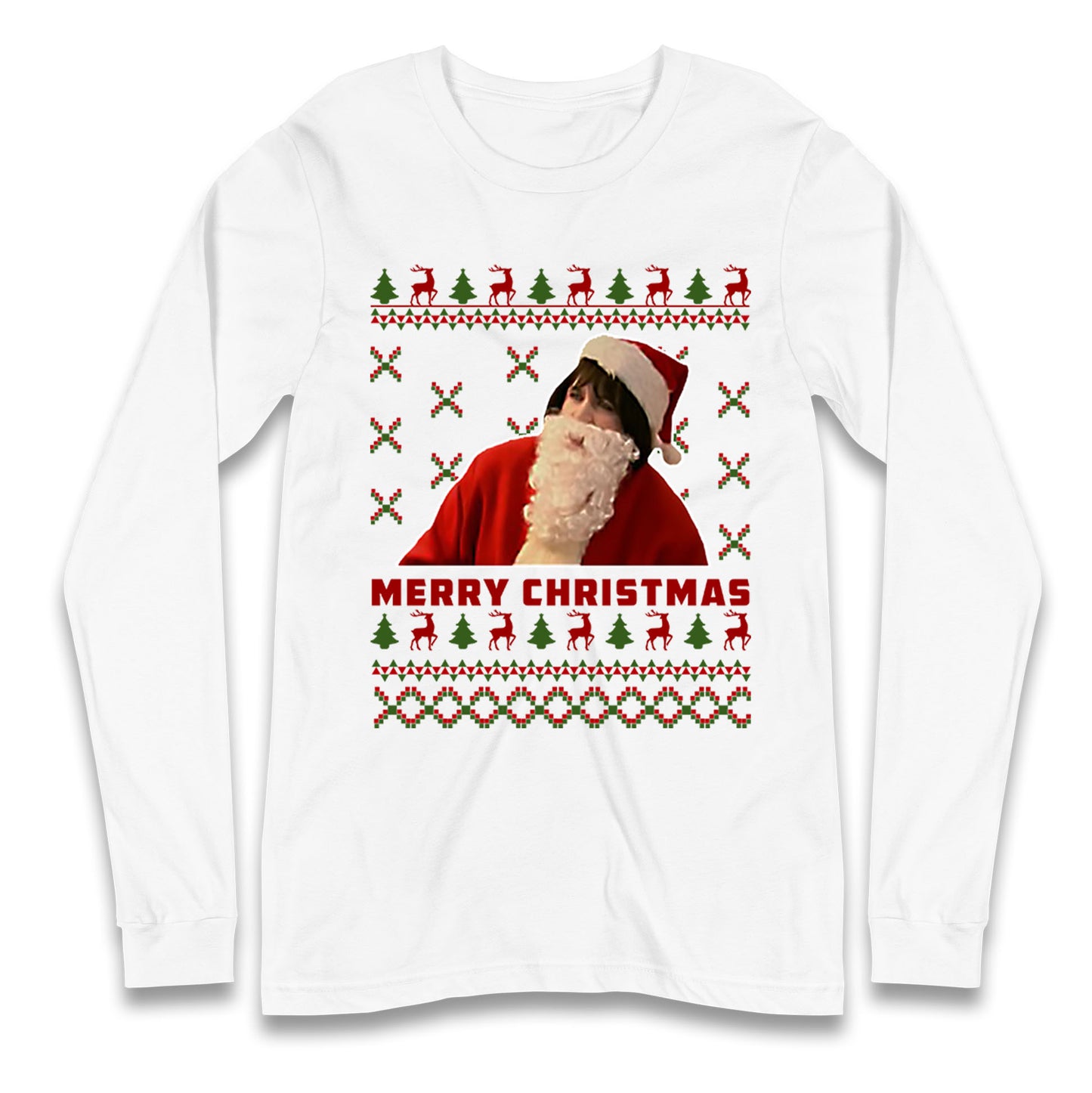 Merry Christmas Nessa Gavin And Stacey Long Sleeve T Shirt