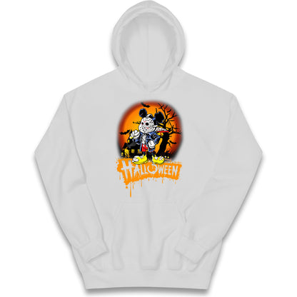 Mickey Mouse Haunted Halloween Hoodie
