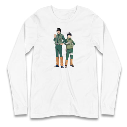 Might Guy & Rock Lee Long Sleeve T Shirt