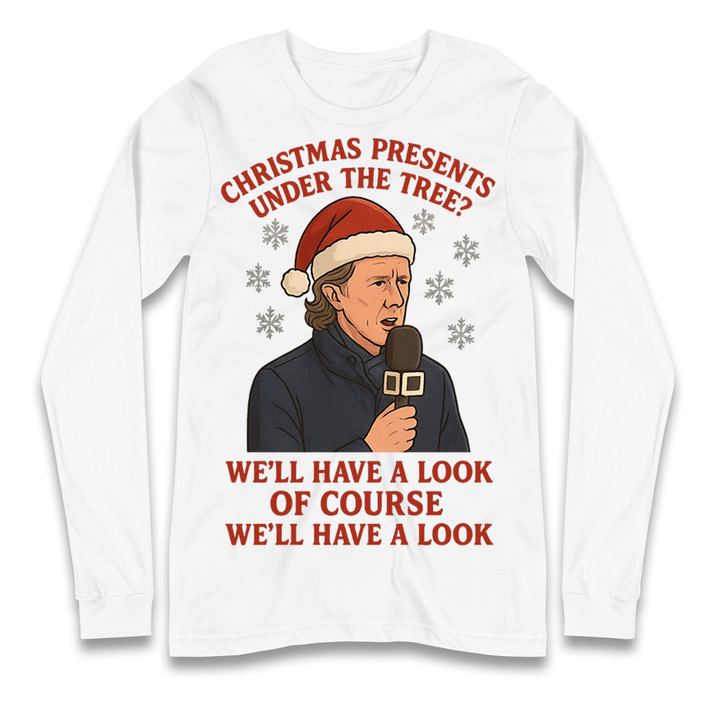 Steve McManaman Christmas Longsleeve T Shirt
