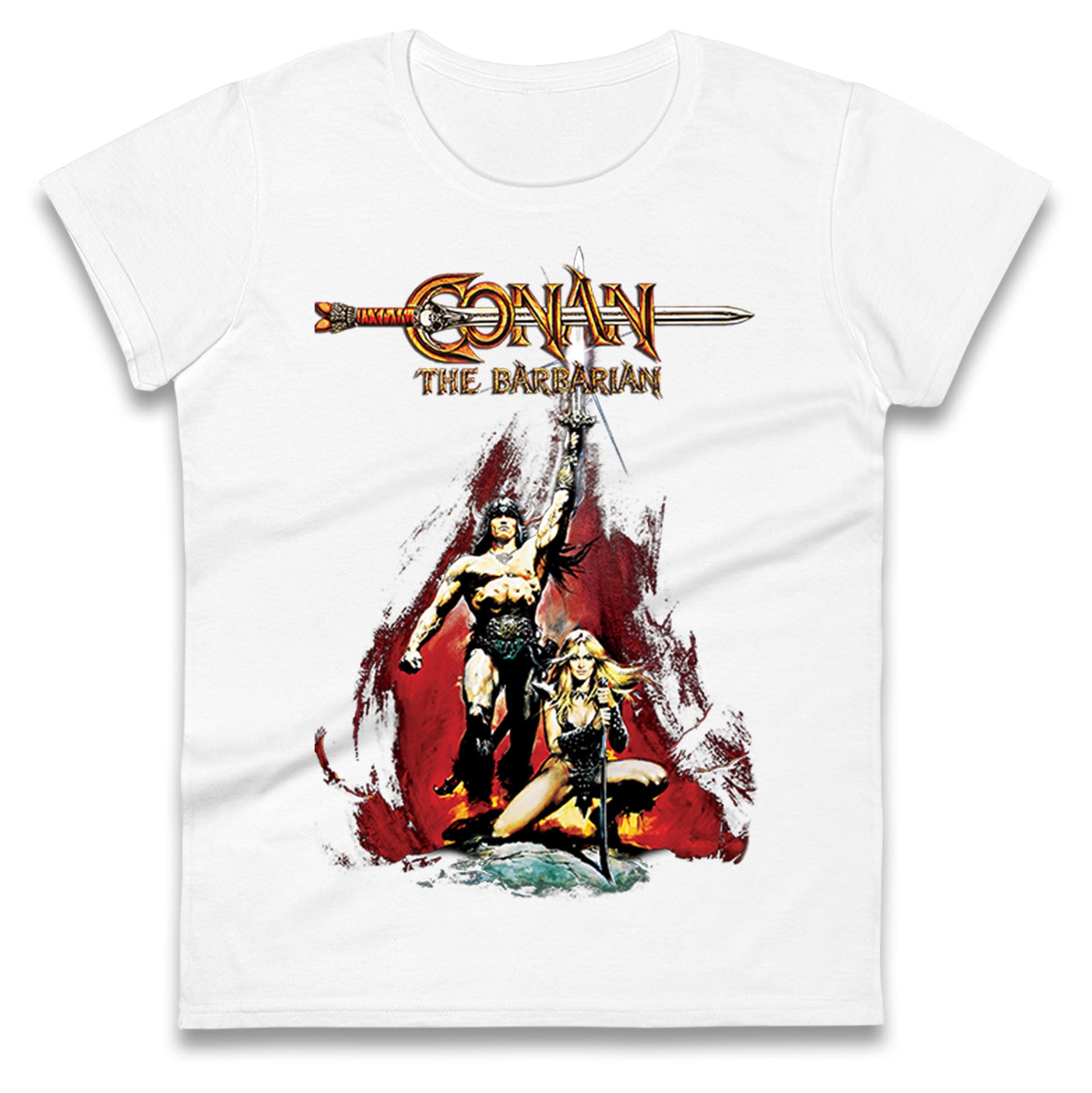 Conan The Barbarian Ladies T Shirt