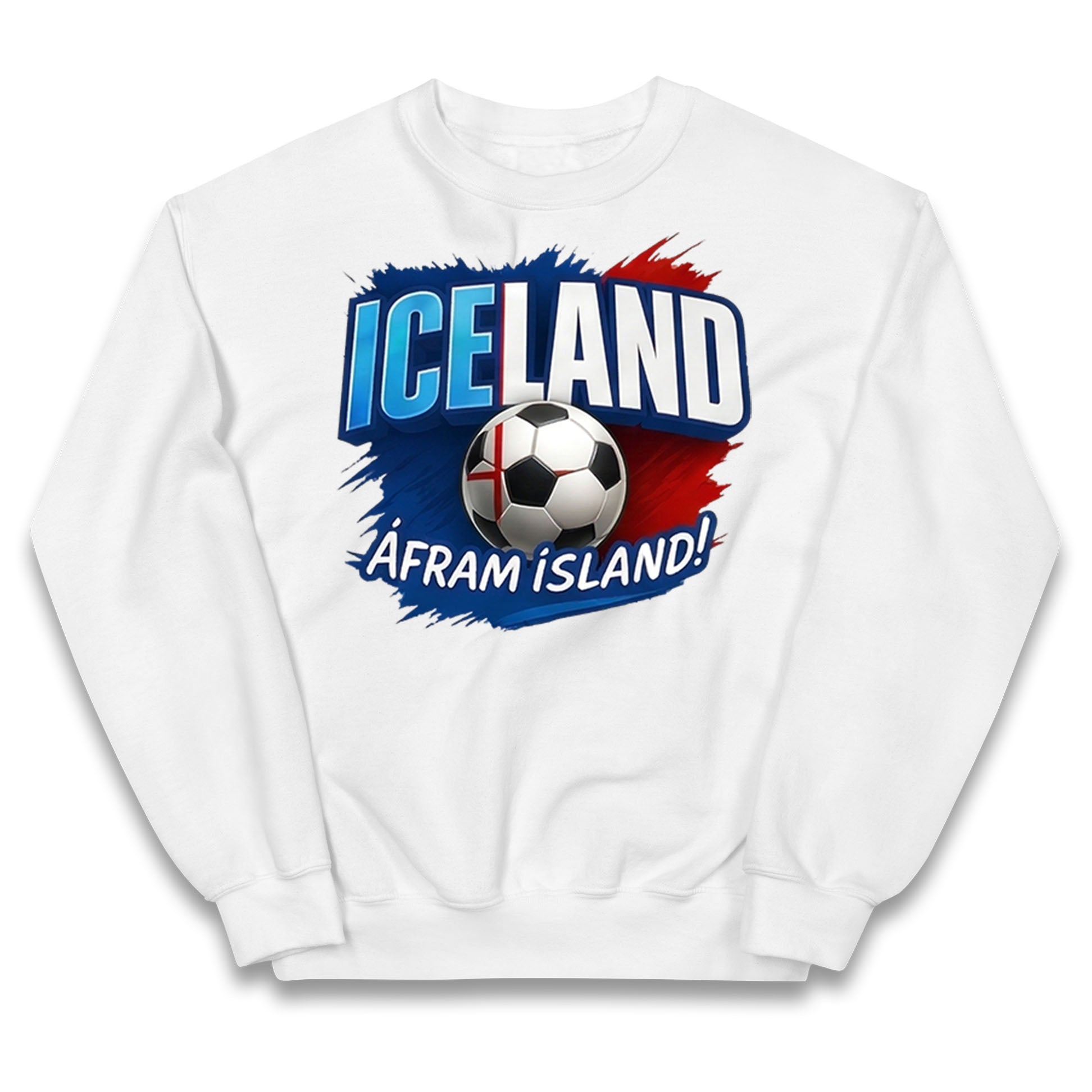 Iceland Retro World Cup Kids Jumper