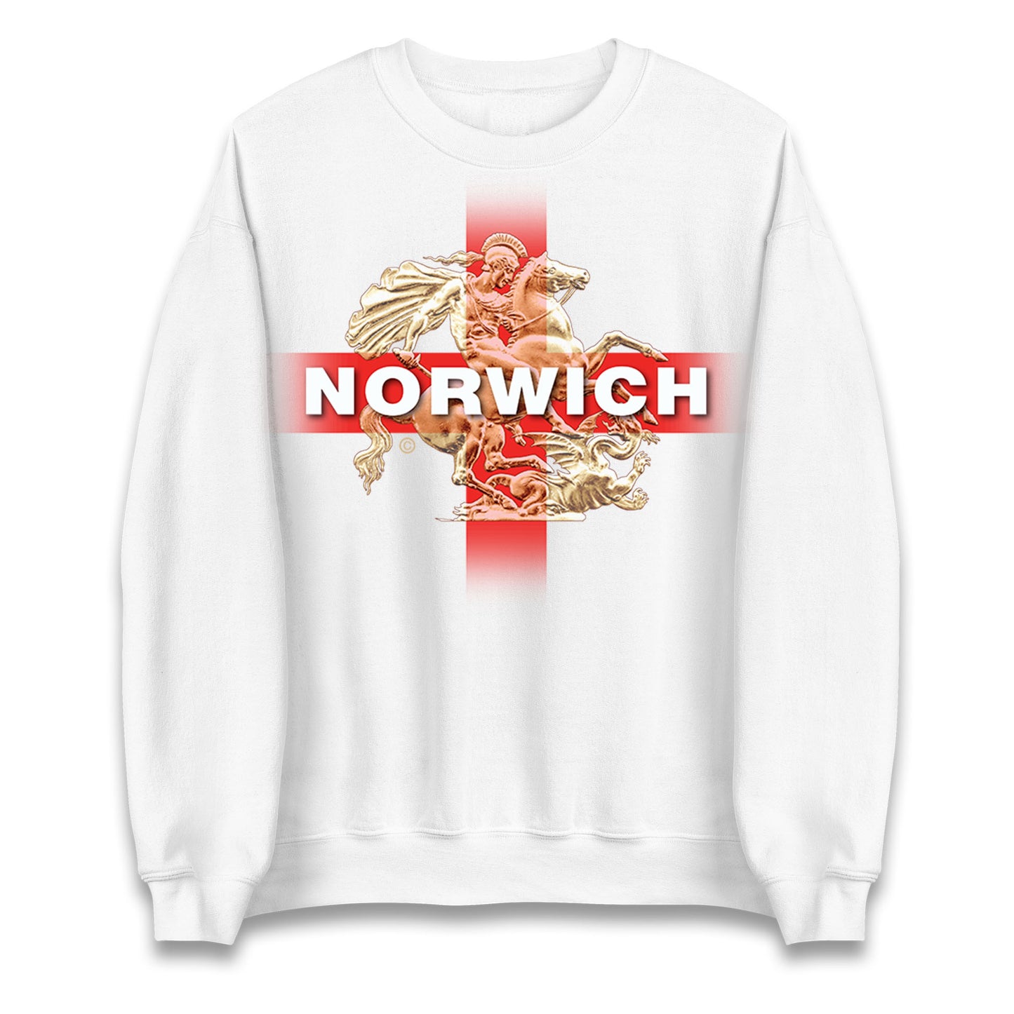 Norwich St George & The Dragon Unisex Sweatshirt