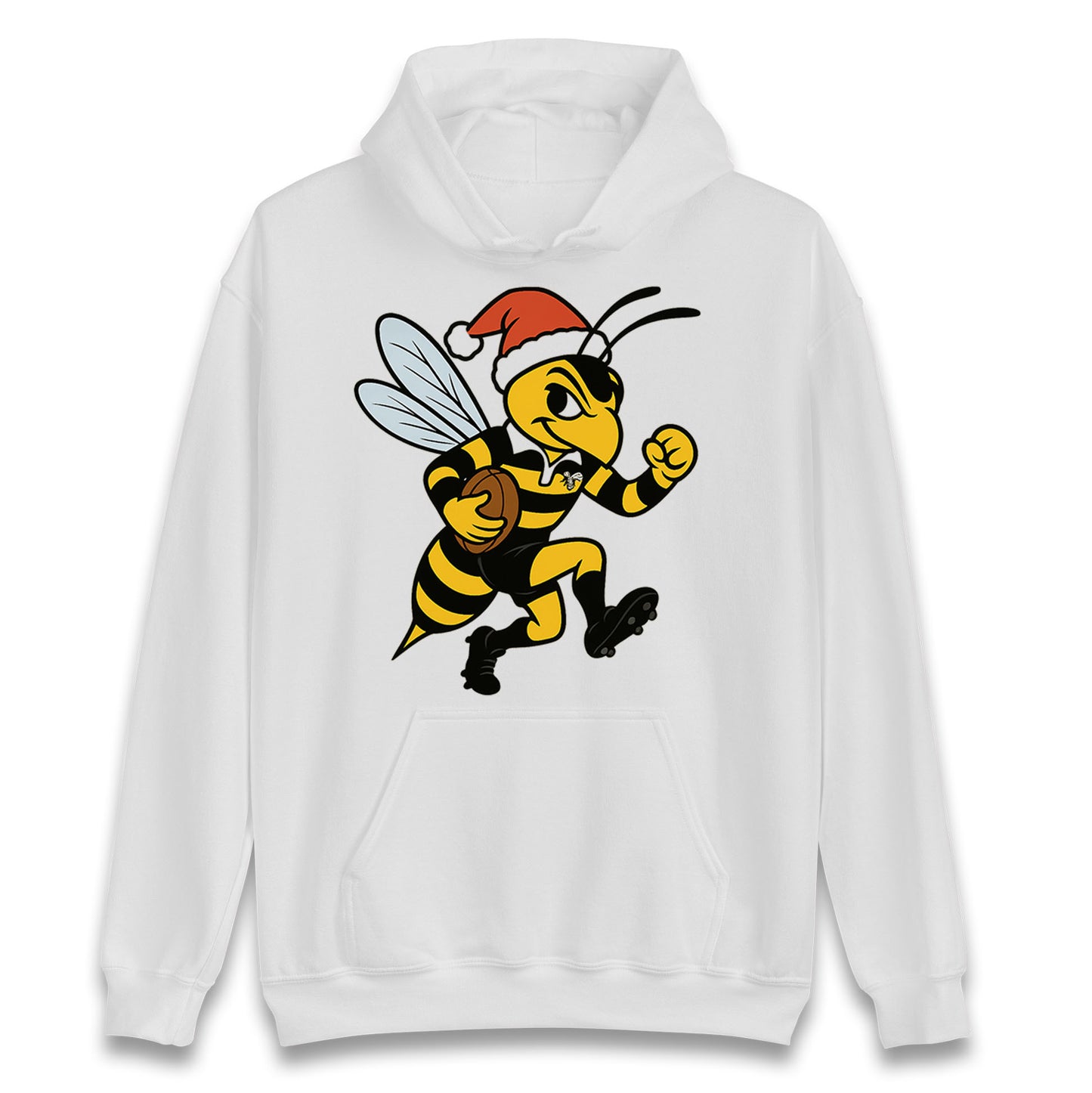 Wasps Rugby Christmas Hoodie