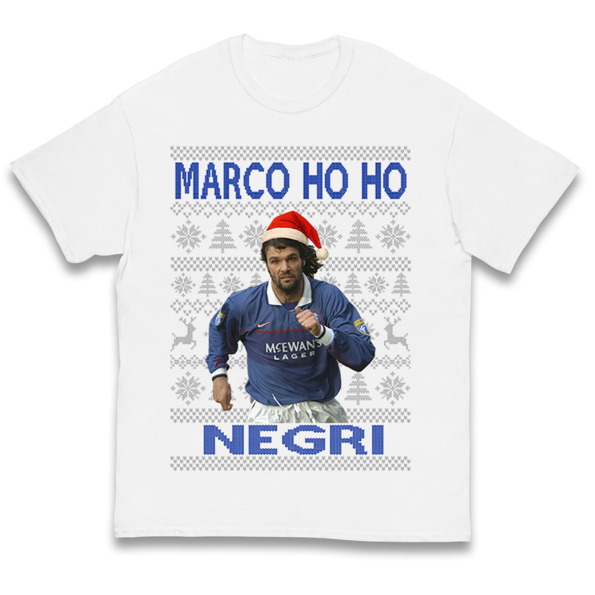 Rangers FC Christmas Kids T Shirt