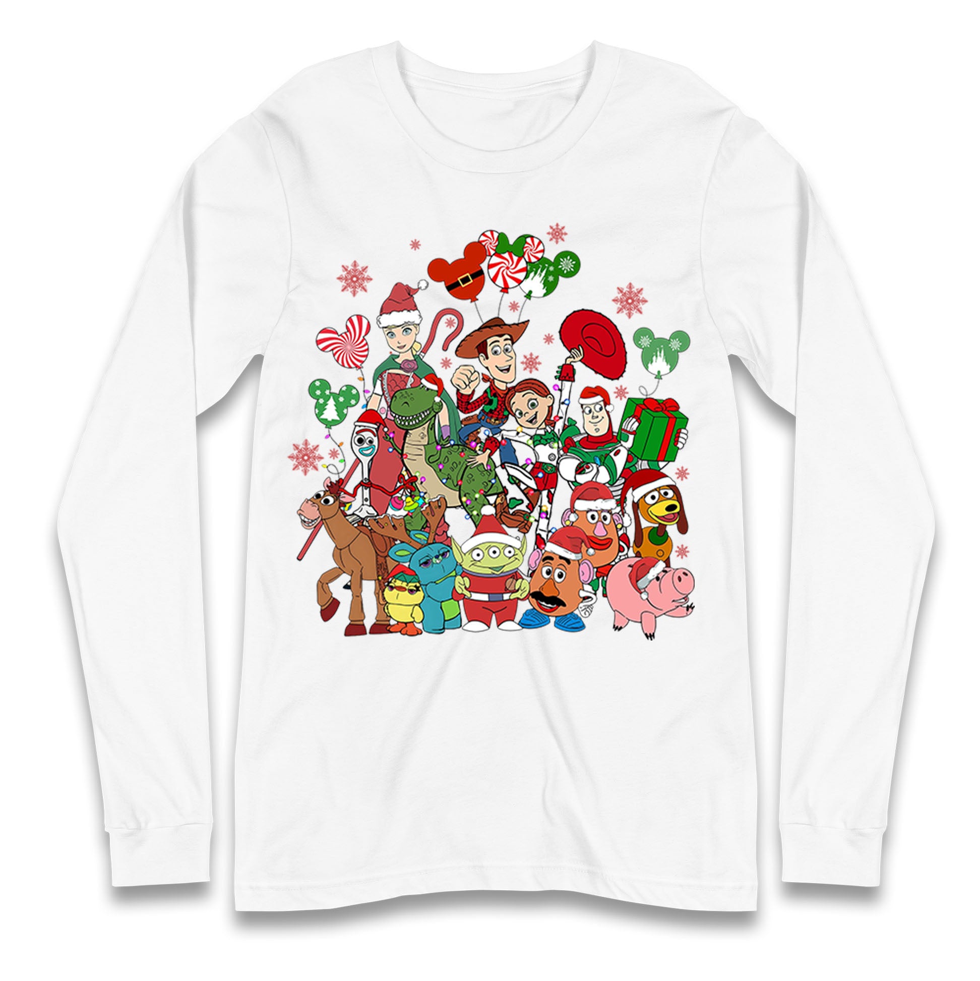 Toy Story Christmas Longsleeve T Shirt