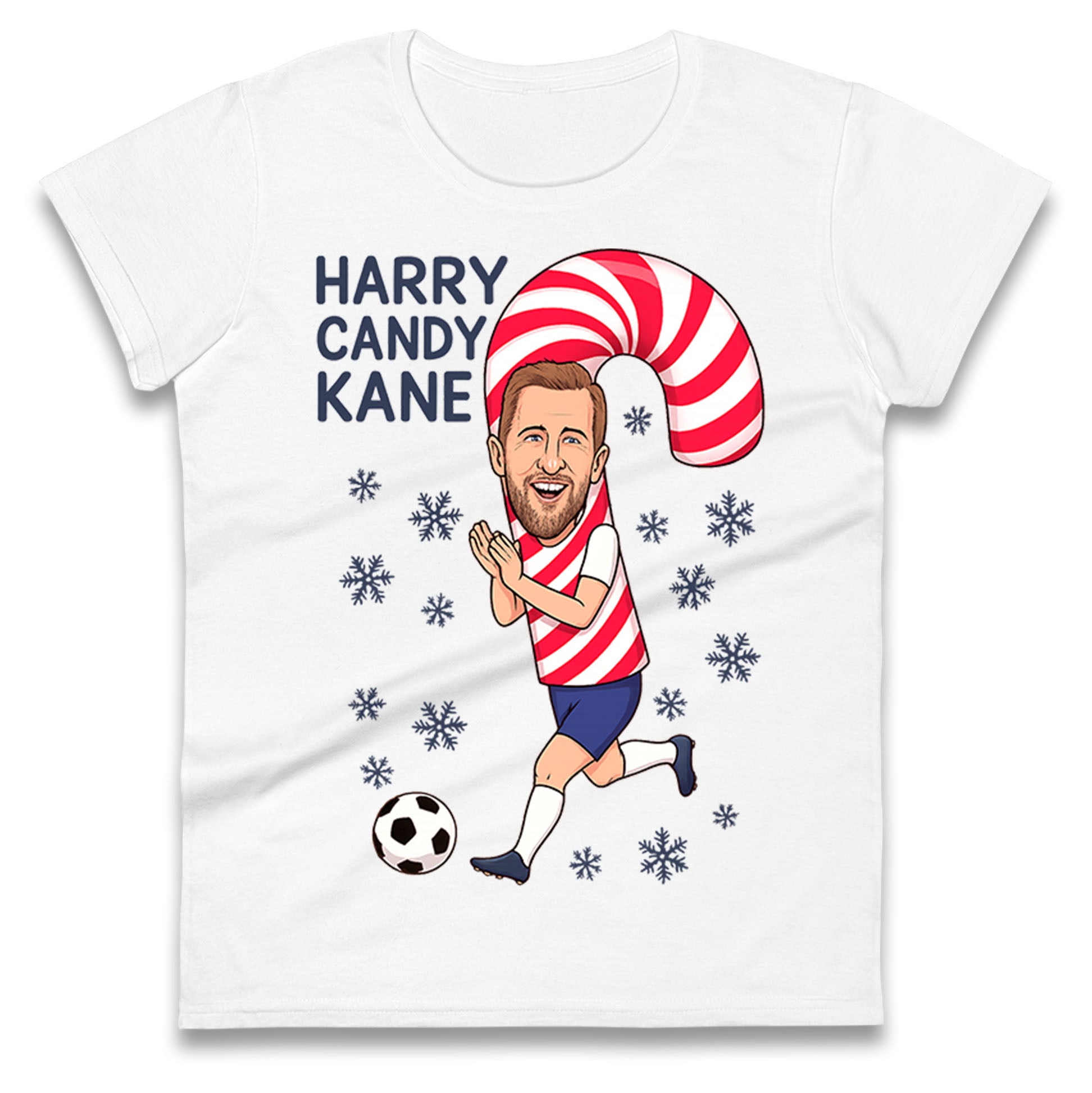 Harry Kane Christmas Ladies T Shirt