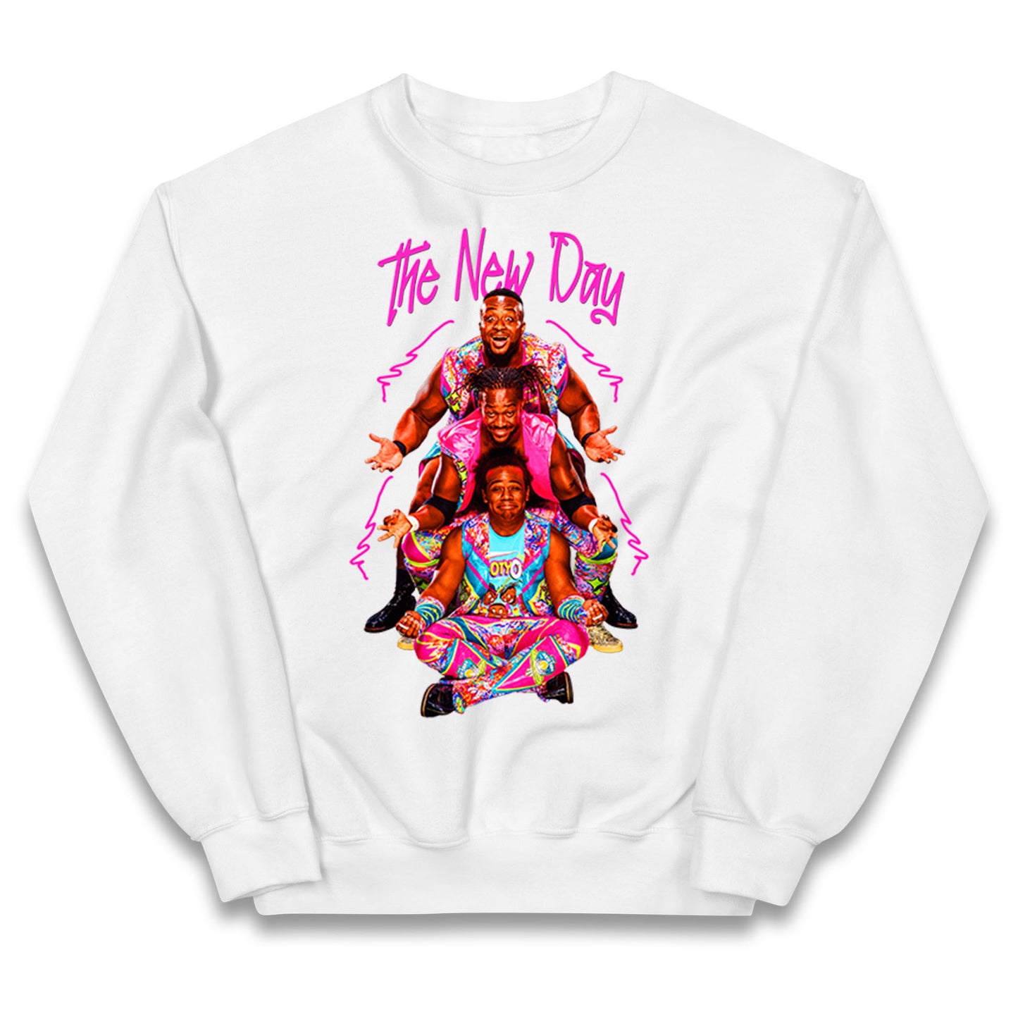 The New Day wwe Bootleg Kids Jumper