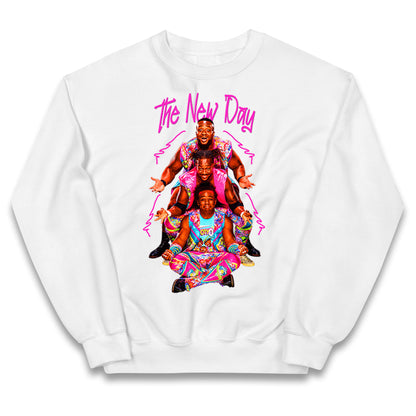 The New Day wwe Bootleg Kids Jumper