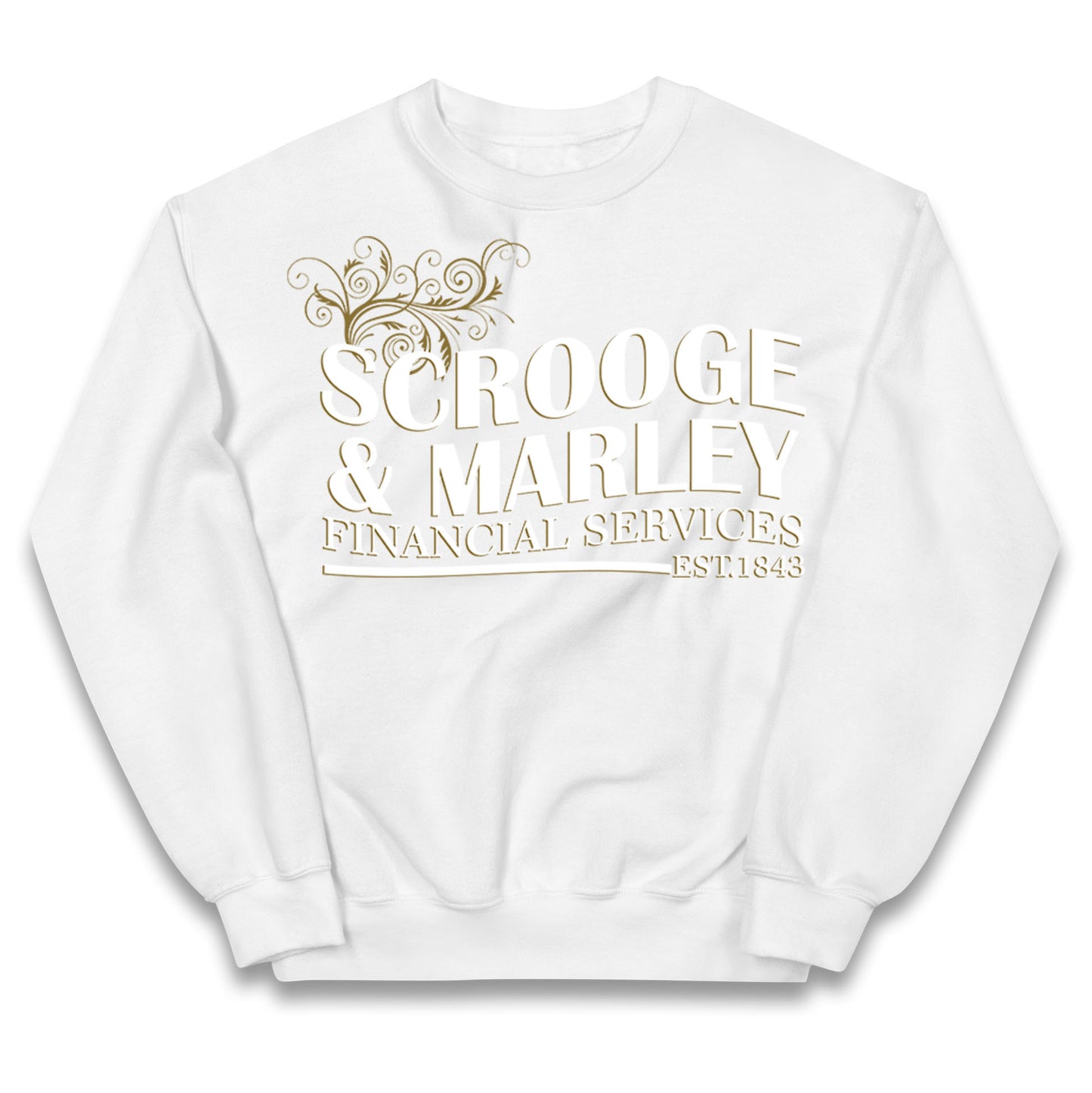 scrooge & marley christmas jumper