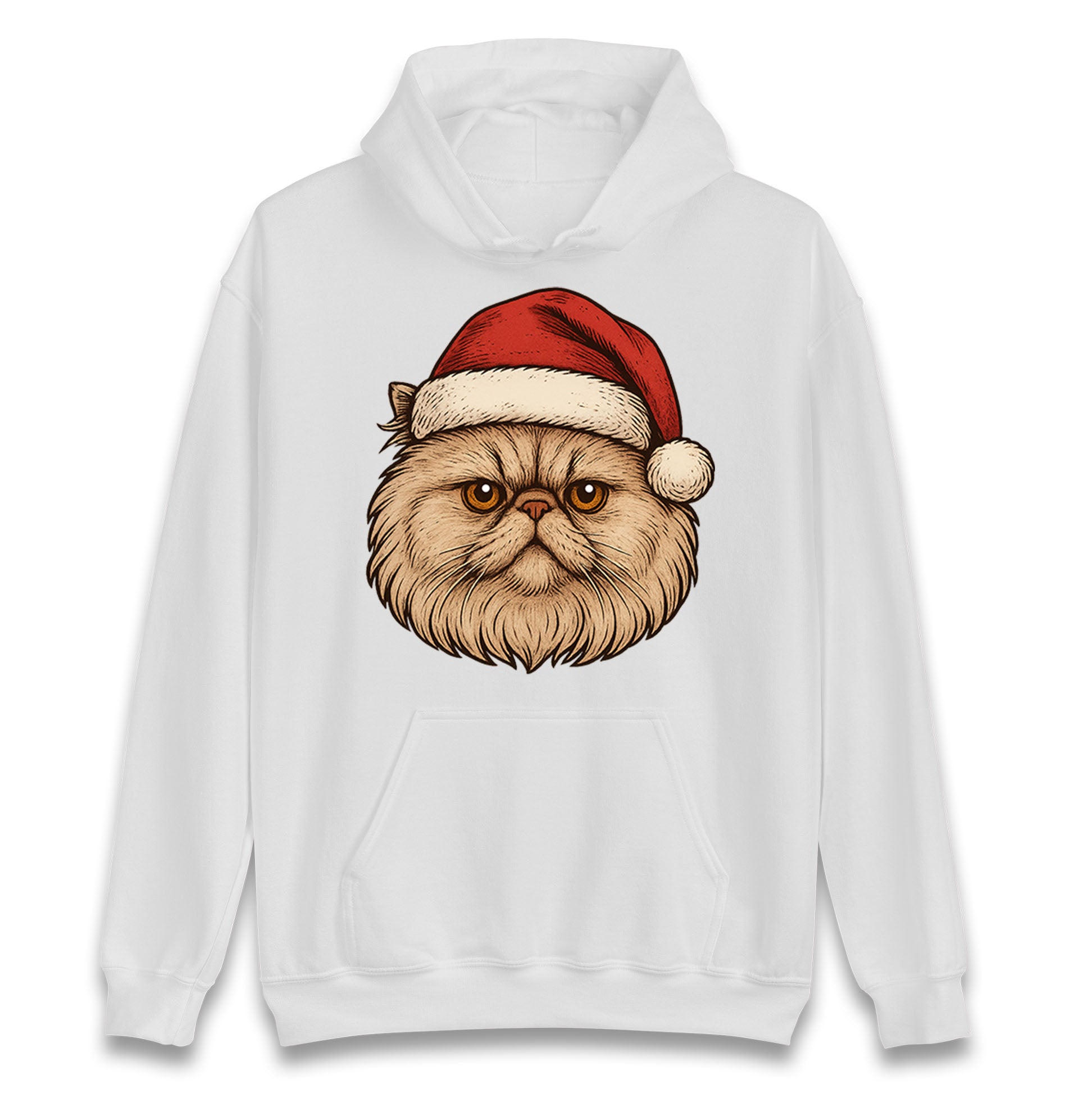 Persian Cat Christmas Hoodie