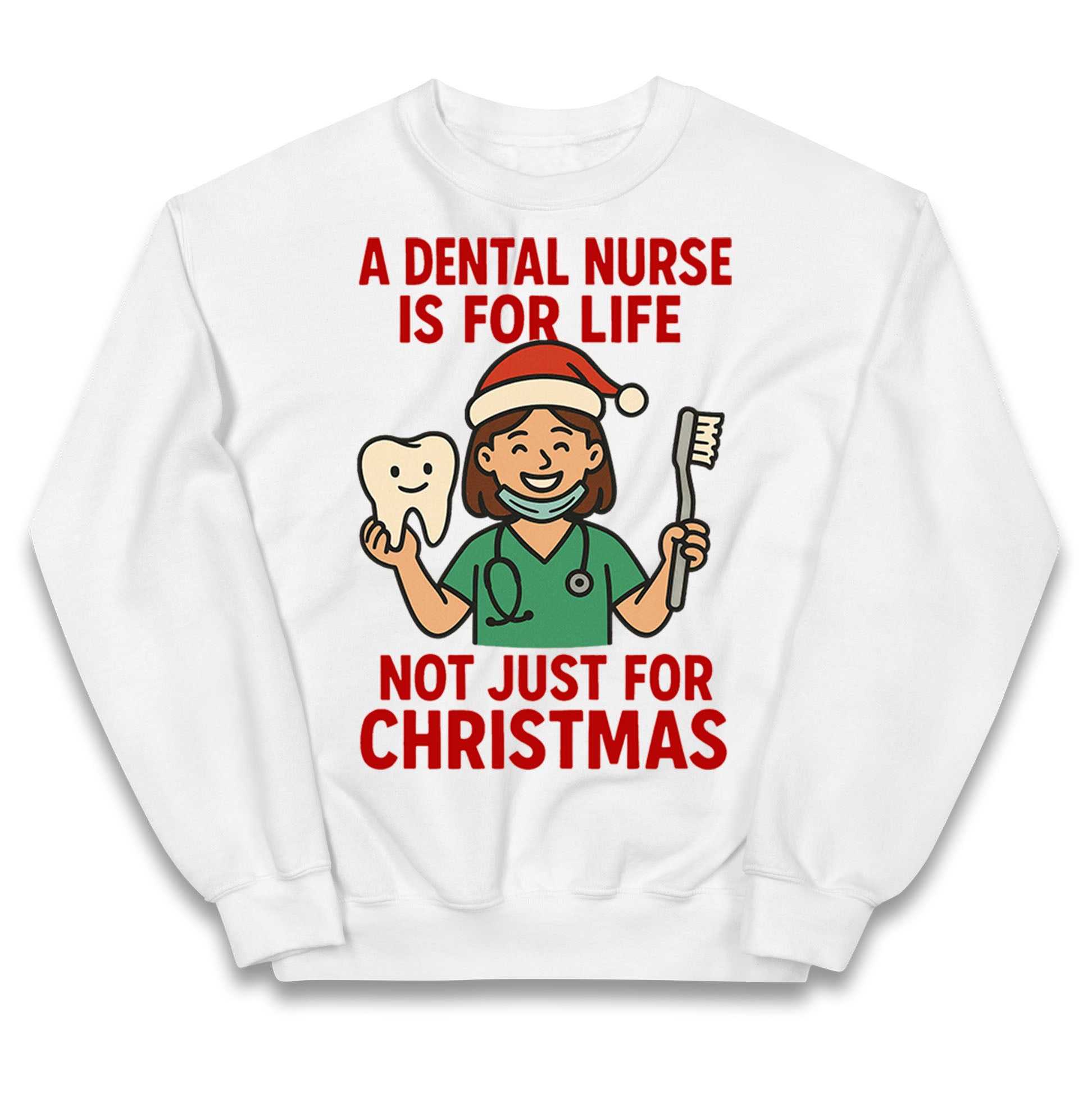 Dental Nurse Christmas Kids Jumper