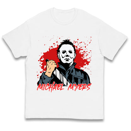 Michael Myers Horror Halloween Kids T Shirt