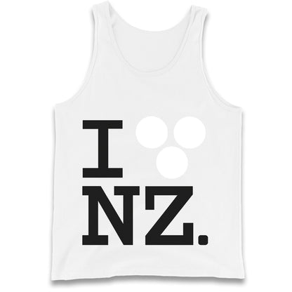 I Love NZ Orlando Bloom Huffer Tank Top