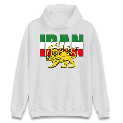 Iran Flag Hoodie 