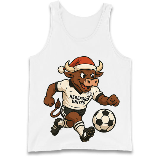 Retro Hereford Christmas Tank Top