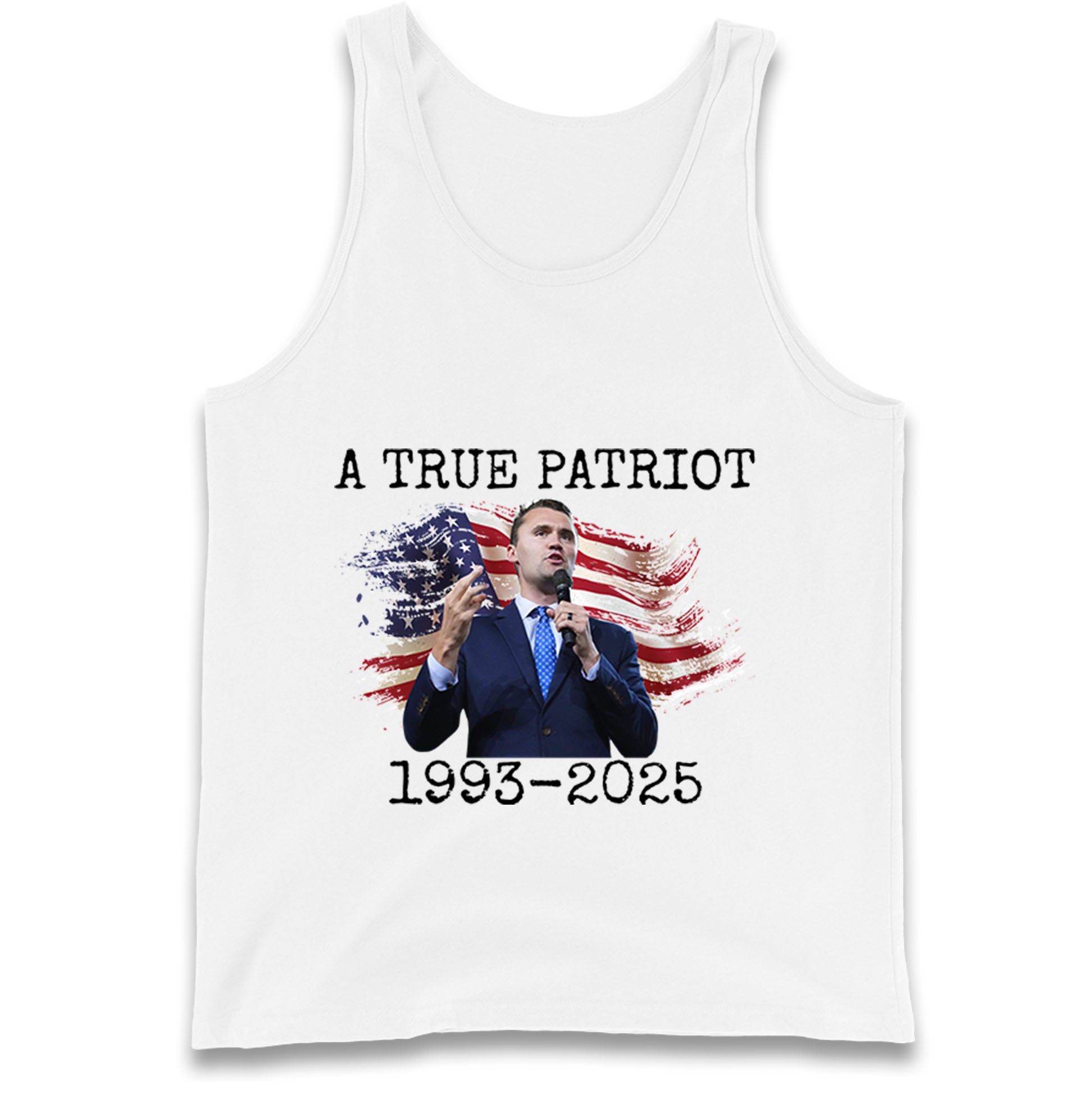 Charlie Kirk Tribute Tank Top