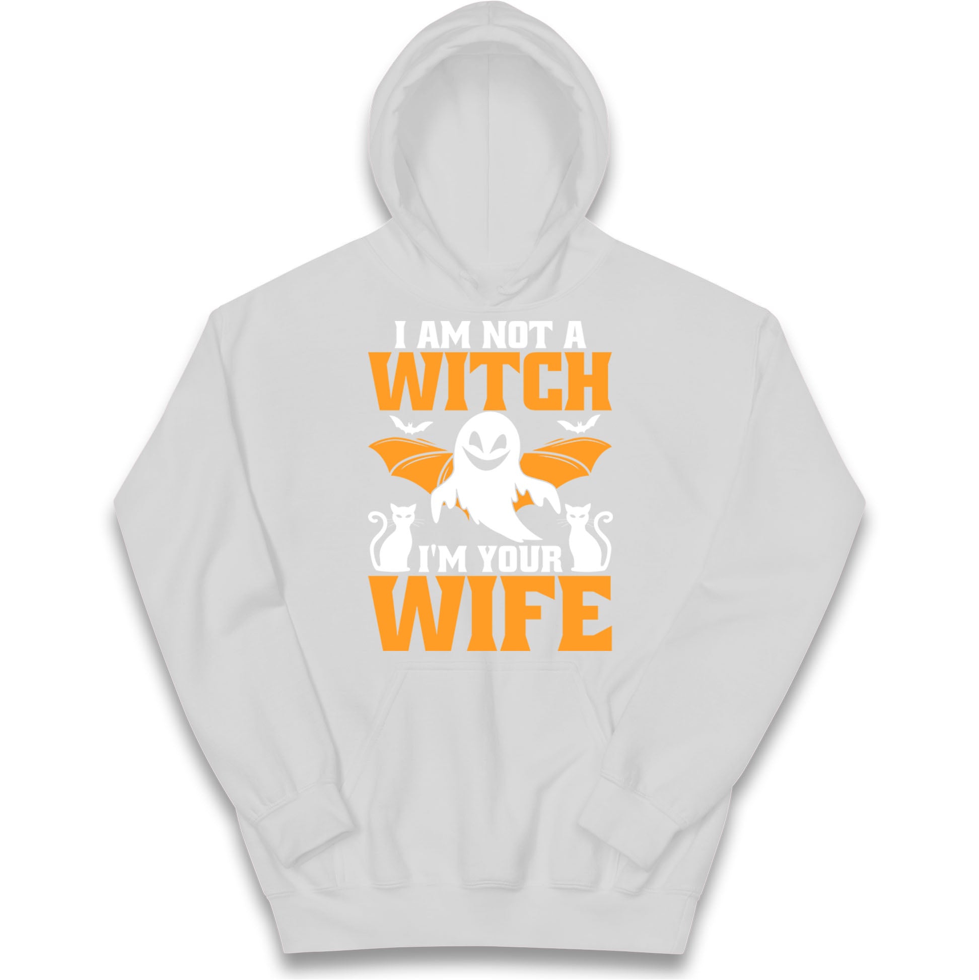 Im Not A Witch Im Your Wife Halloween Hoodie
