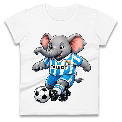 Retro Coventry City Football Ladies T Shirt 