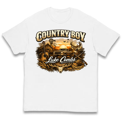 Luke Combs Country Music Kids T Shirt