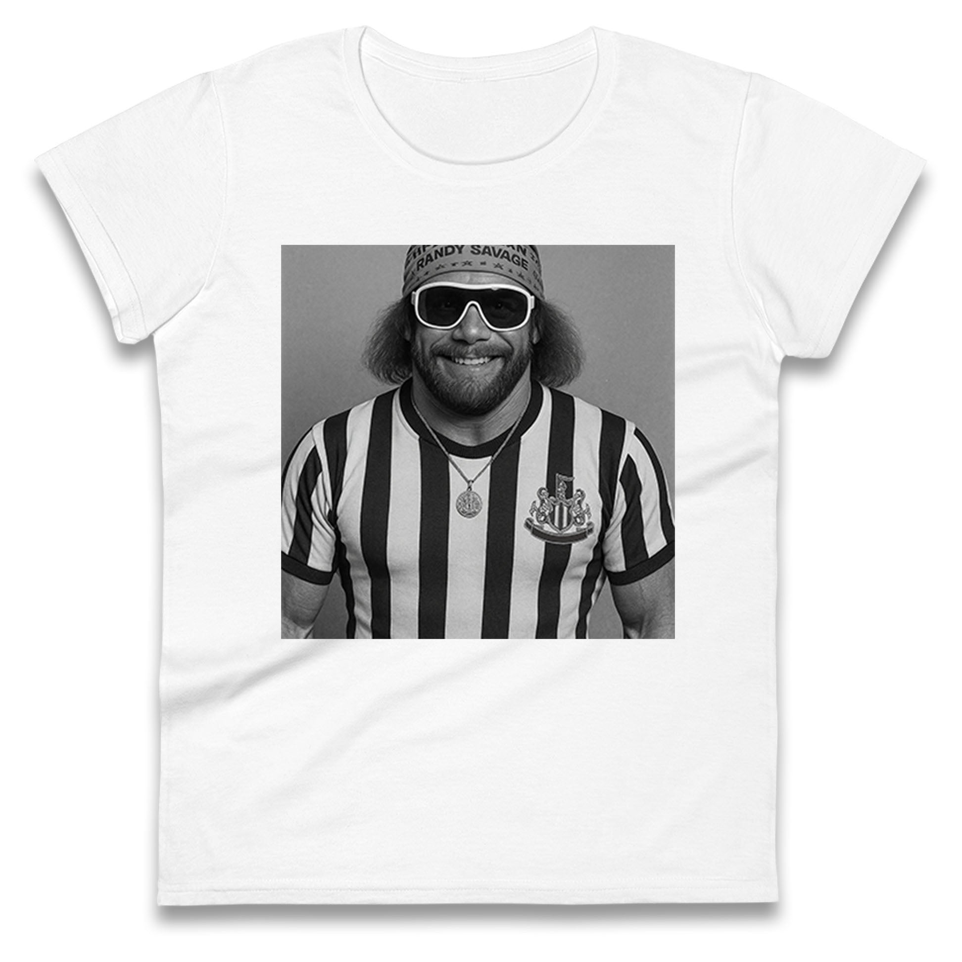 Macho Man Newcastle United Ladies T Shirt