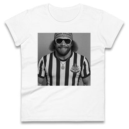 Macho Man Newcastle United Ladies T Shirt