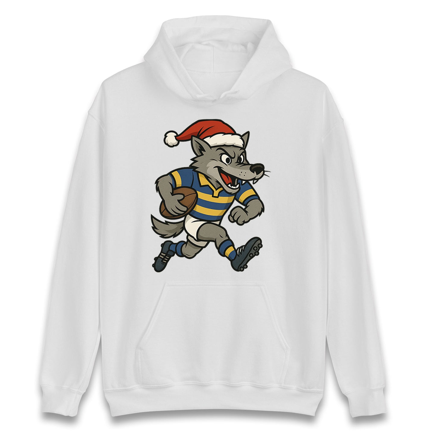 Warrington Wolves Christmas Hoodie